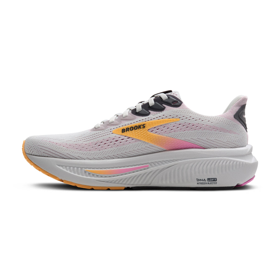 Brooks Ghost 17 W | Oyster/Apricot/Pink
