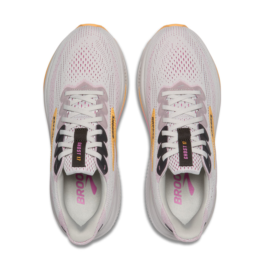 Brooks Ghost 17 W | Oyster/Apricot/Pink