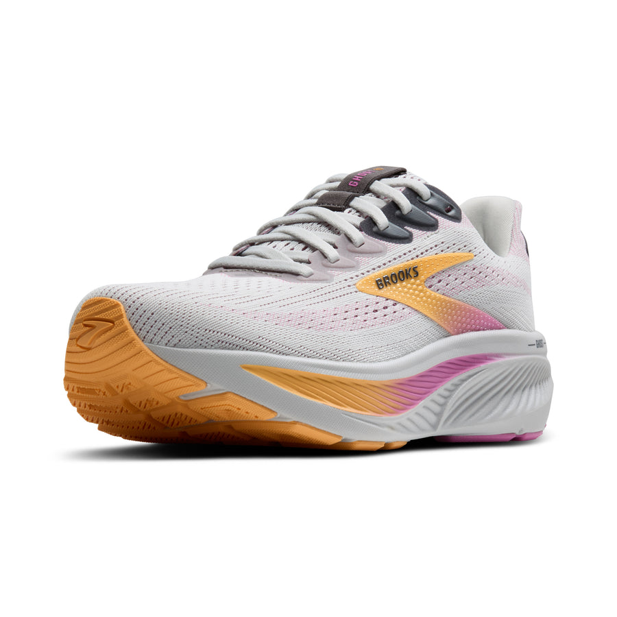 Brooks Ghost 17 W | Oyster/Apricot/Pink