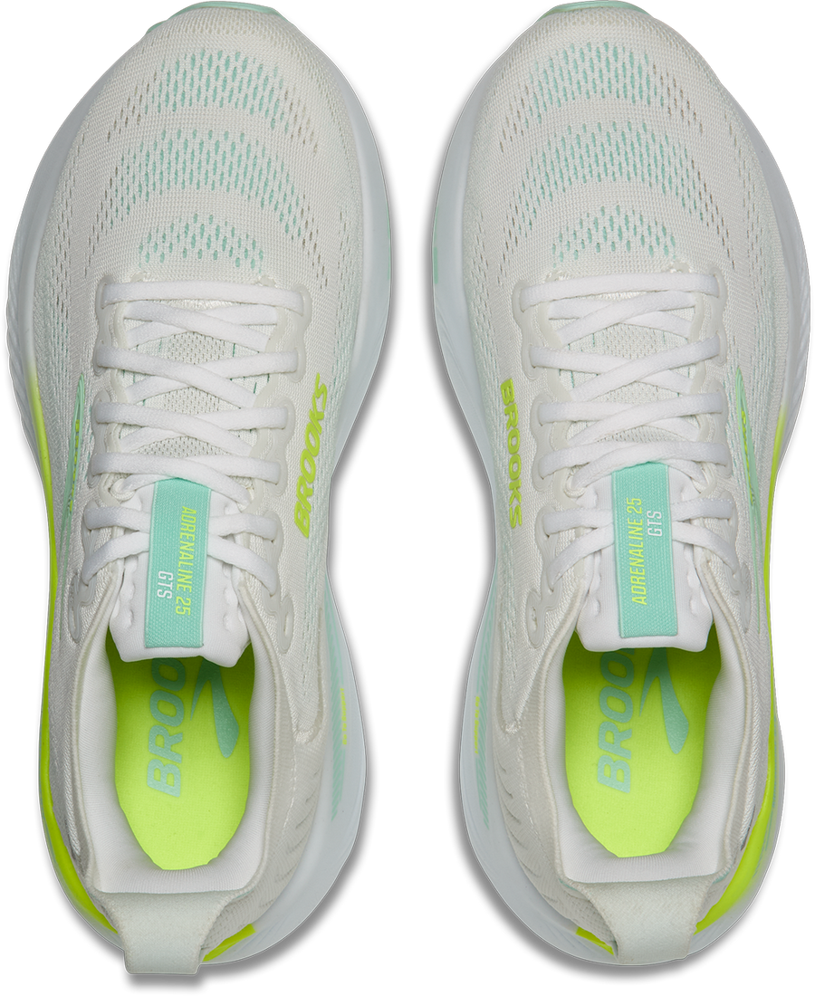 Brooks Adrenaline GTS 25 Wms | White/Nightlife/Yucca