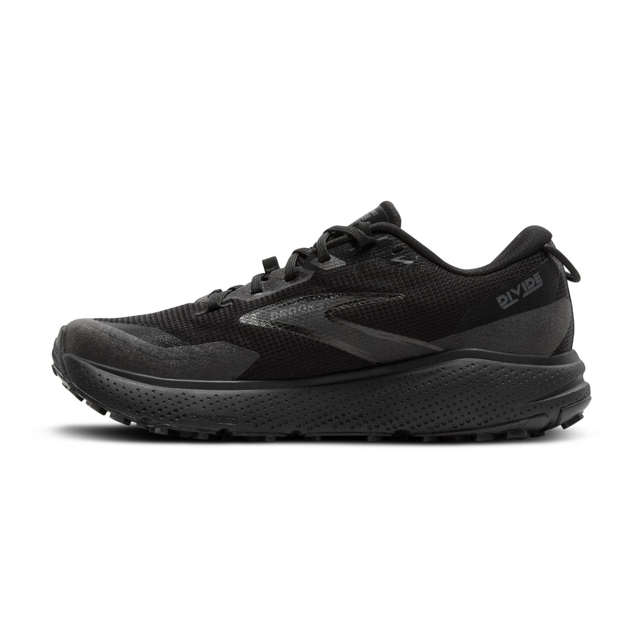 Brooks Divide 6 GTX Wms | Black/Black/Ebony