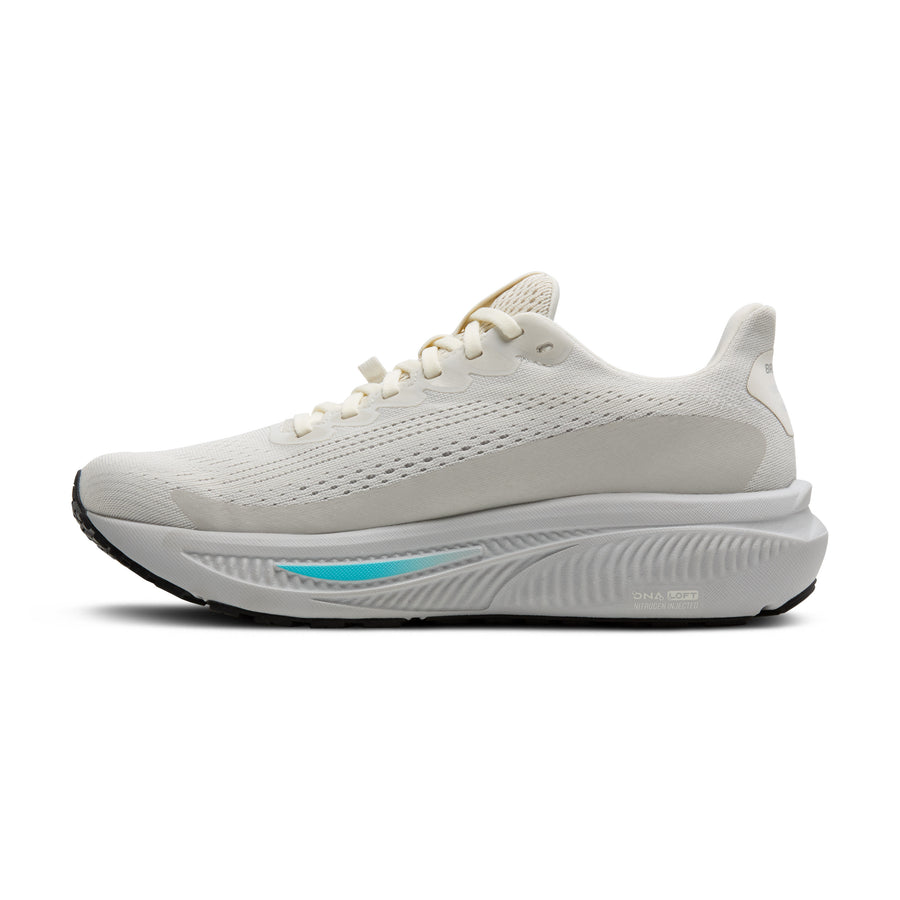 Brooks Ghost 17 GTX Wms | Coconut/Oyster/Blue
