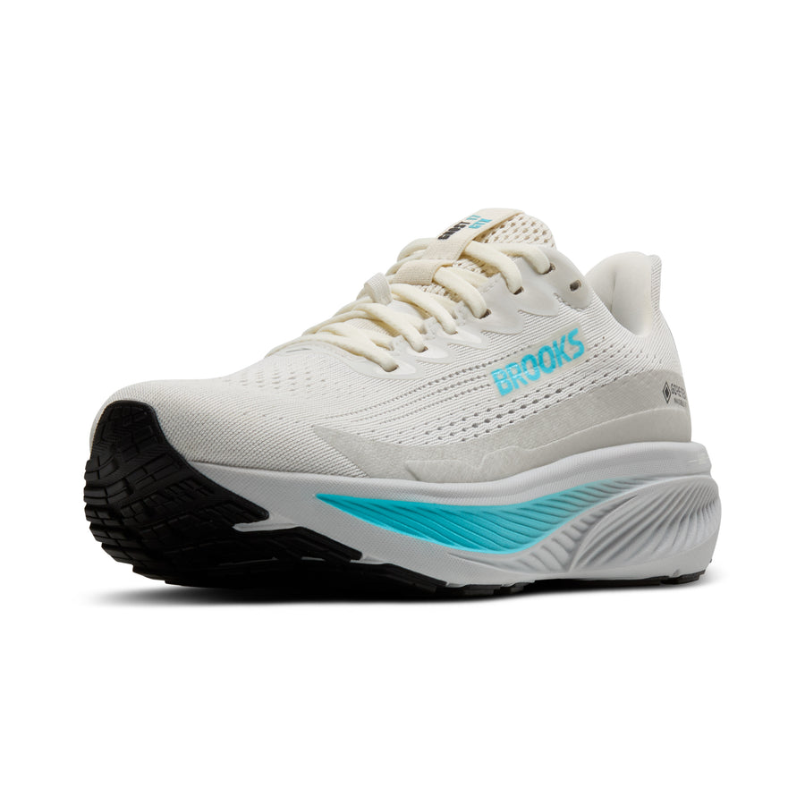 Brooks Ghost 17 GTX Wms | Coconut/Oyster/Blue