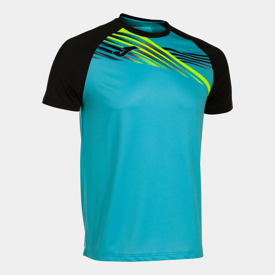 Elite X S/S T-Shirt | Fluo Turquoise/Black
