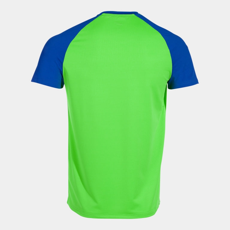 Elite X S/S T-Shirt | Fluo Green/Blue