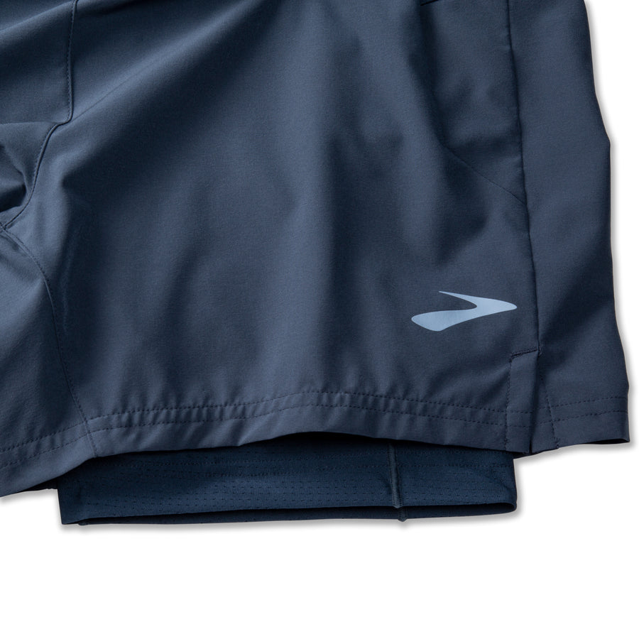 Sherpa 5" 2 in 1 Short | Blue Slate