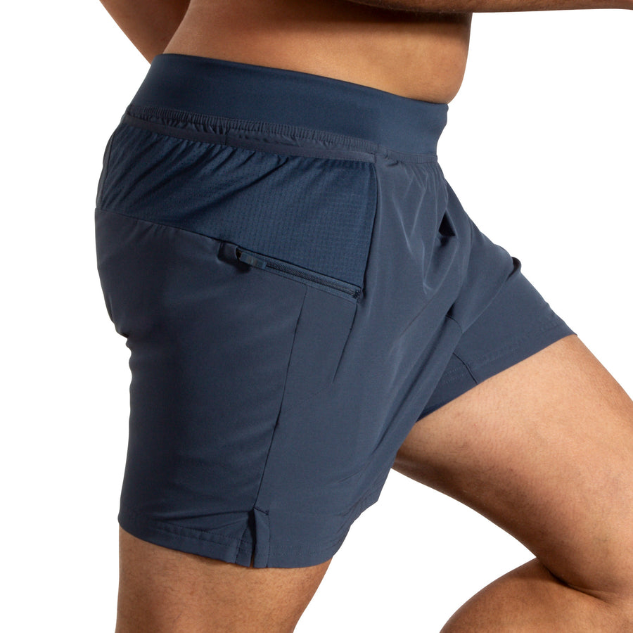 Sherpa 5" 2 in 1 Short | Blue Slate