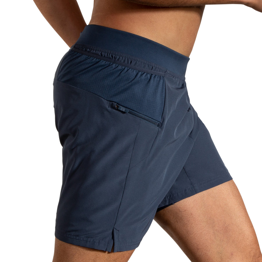 Sherpa 7" 2 in 1 Short | Blue Slate