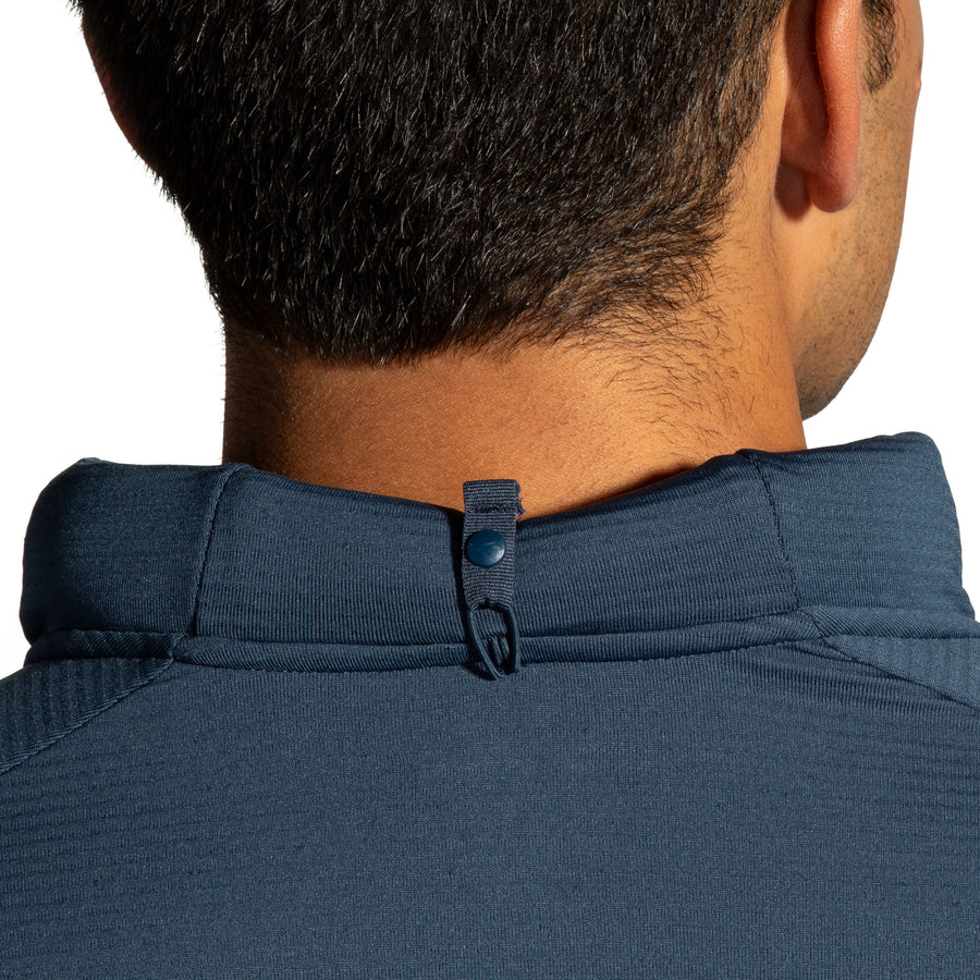 Notch Thermal Hoodie | Aqua/Moroccan Blue