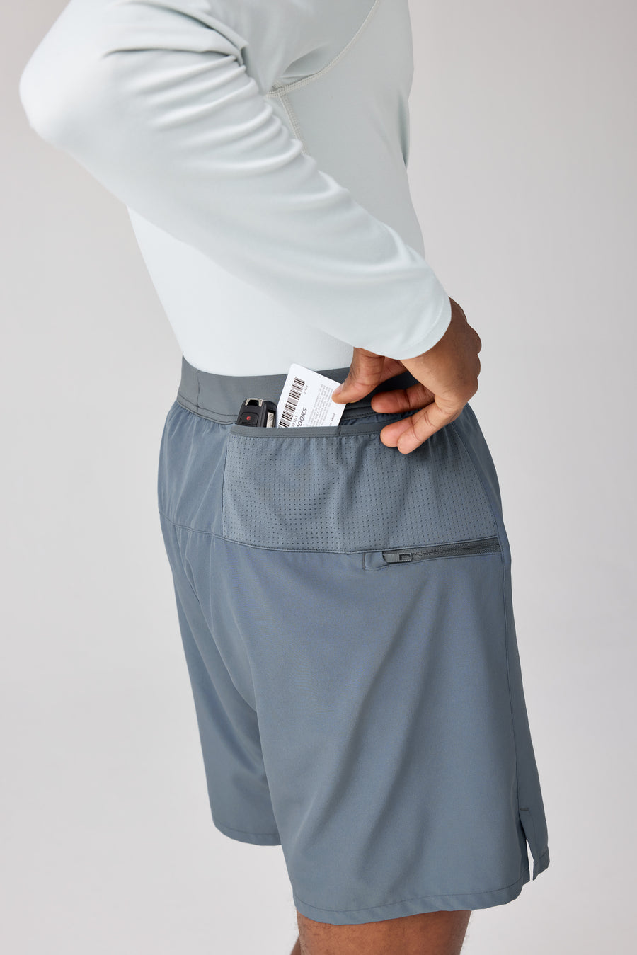 Brooks Journey 7" 2 in 1 Short | Storm