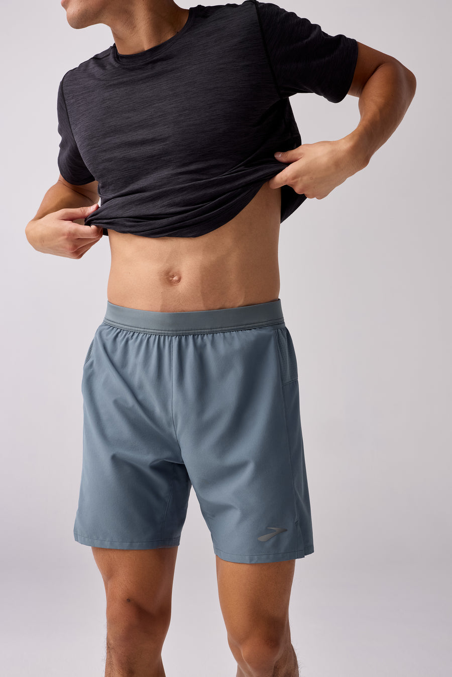 Brooks Journey 7" 2 in 1 Short | Storm
