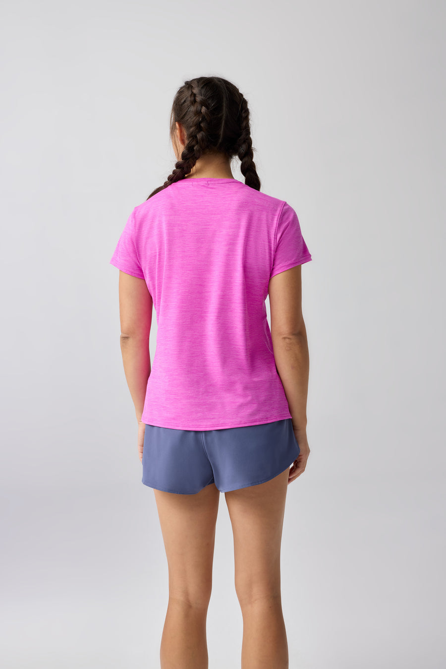 Brooks Luxe S/S | Heather Magenta