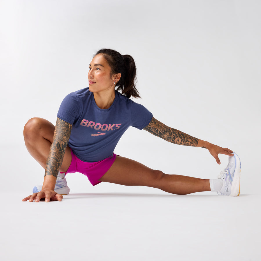 Brooks Distance S/S 3.0 | Nightshadow/Speed Logo