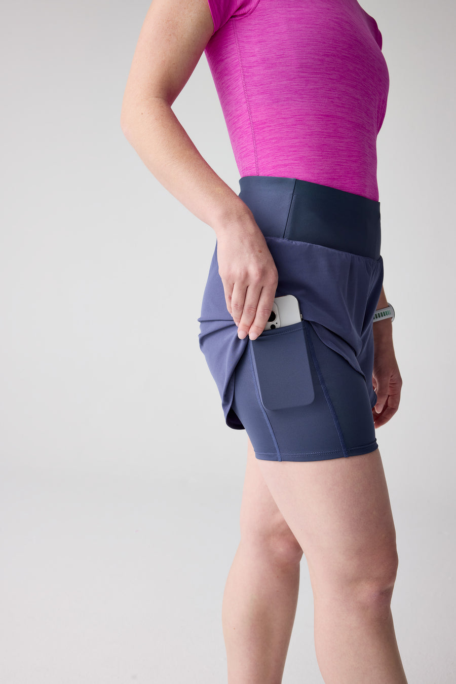 Brooks Chaser 5" 2 in 1 Short 2.0 Womens | Nightshadow