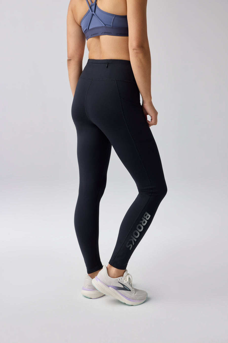 Brooks Momentum Thermal Tight 2.0 W | Black/Speed Logo