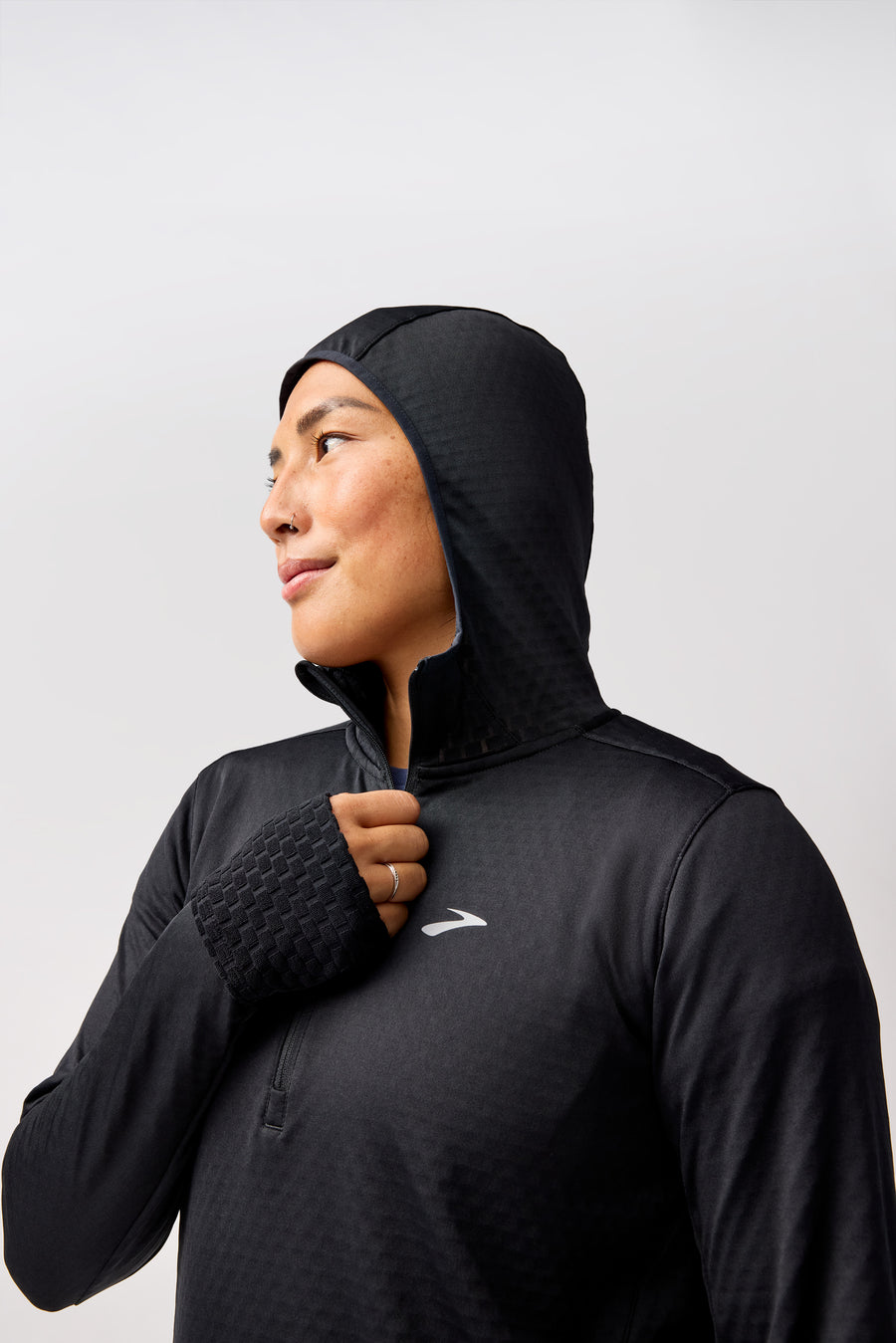 Brooks Notch Thermal Hoodie 3.0 | Black
