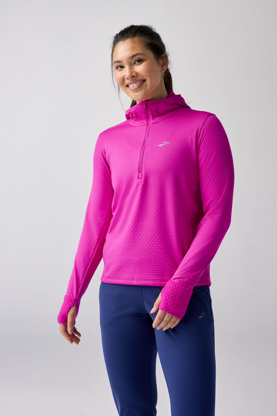 Brooks Notch Thermal Hoodie 3.0 | Magenta