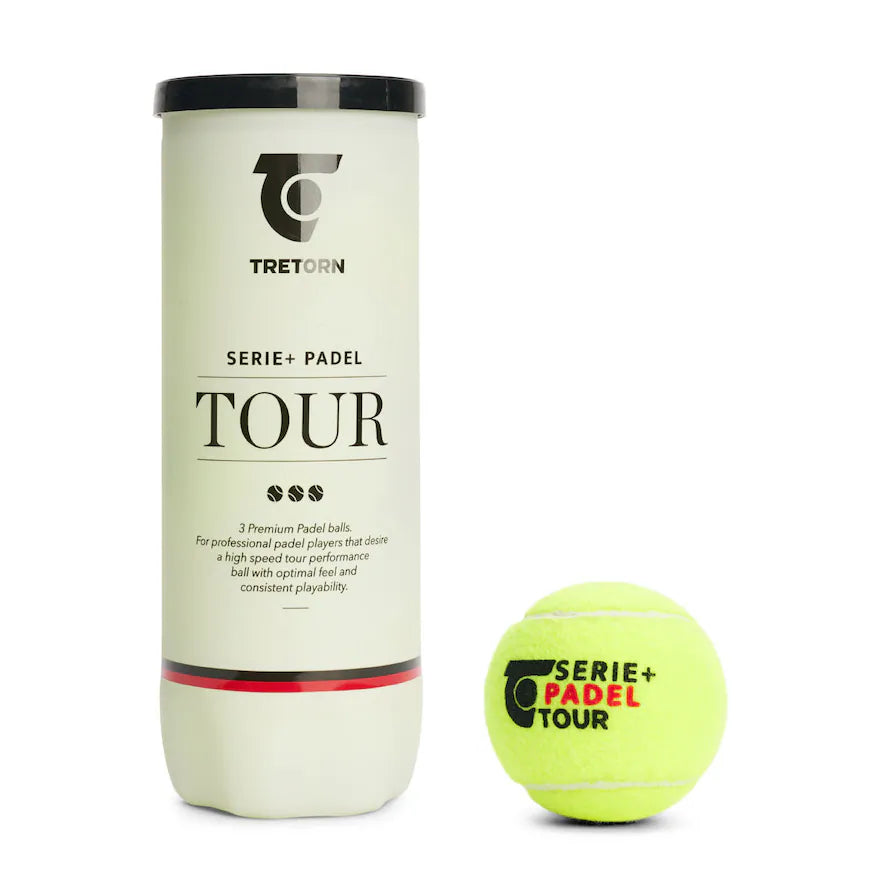 Tretorn Serie+ Padel Tour Ball | Tube of 3