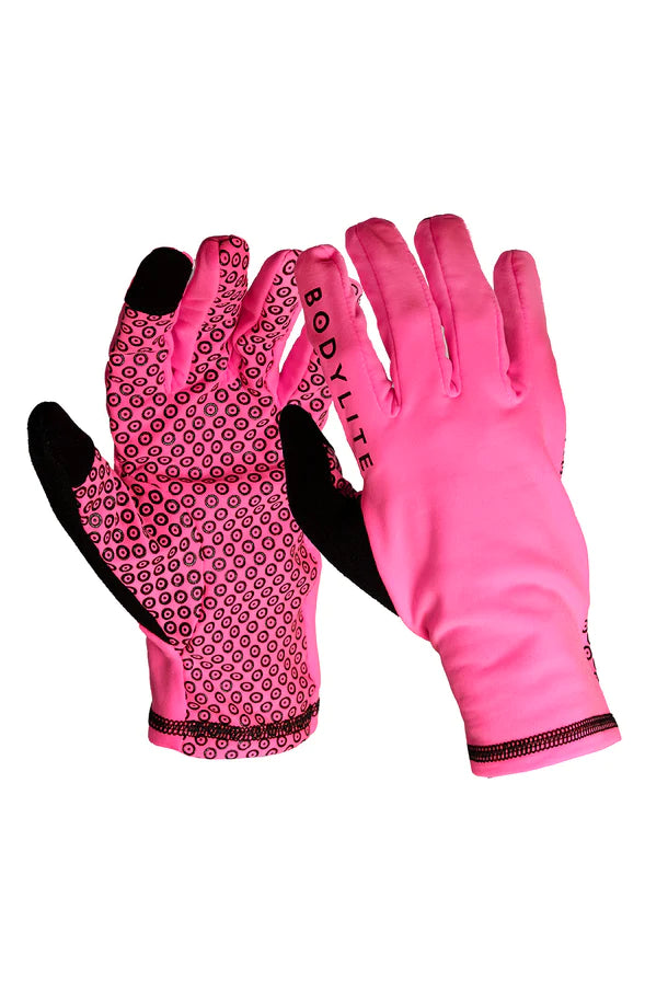 Bodylite Reflective Pink Gloves