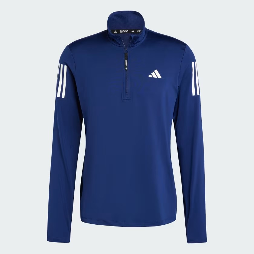 Adidas Own The Run Half Zip Top | Dark Blue