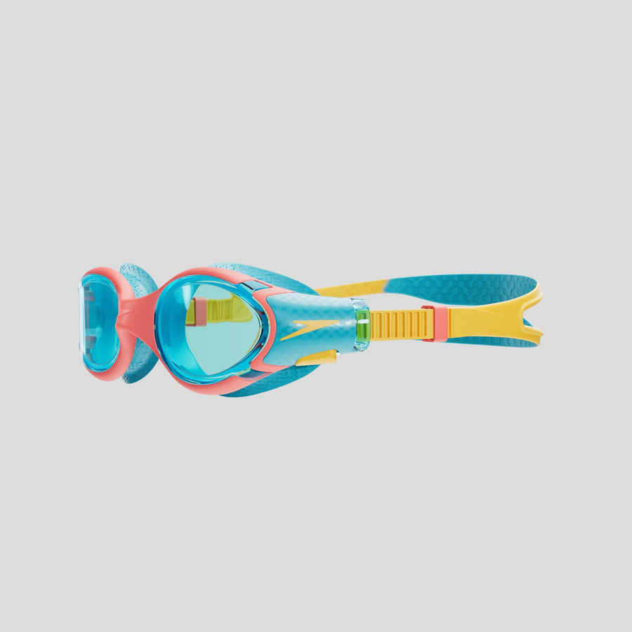 Speedo Biofuse 2.0 Junior Goggles | Red/Blue