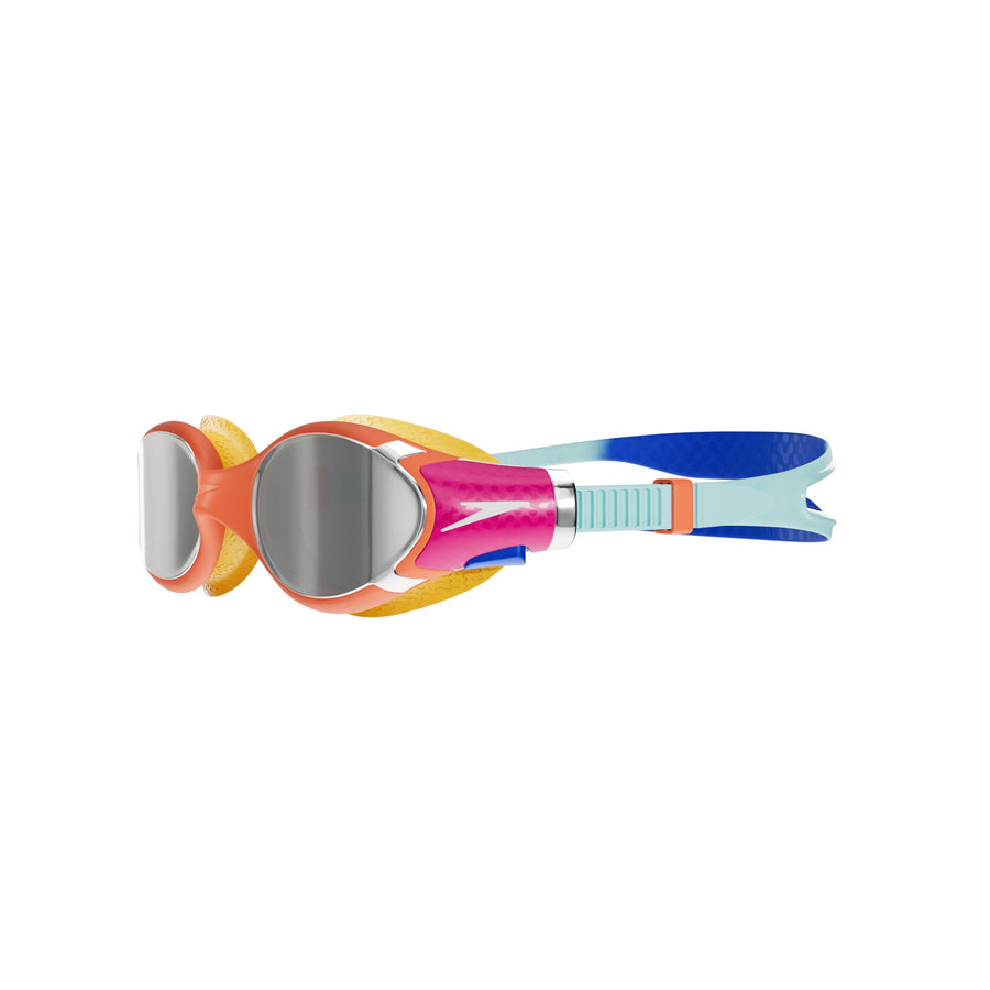 Biofuse 2.0 Junior Mirror Goggles | Orange/Blue