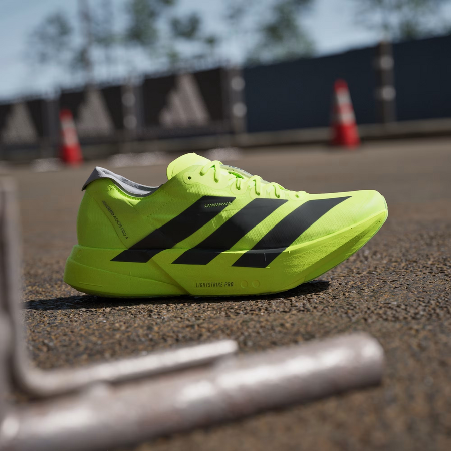 Adizero Adios Pro 4 | Lucid Lemon/Core Black/Halo Silver