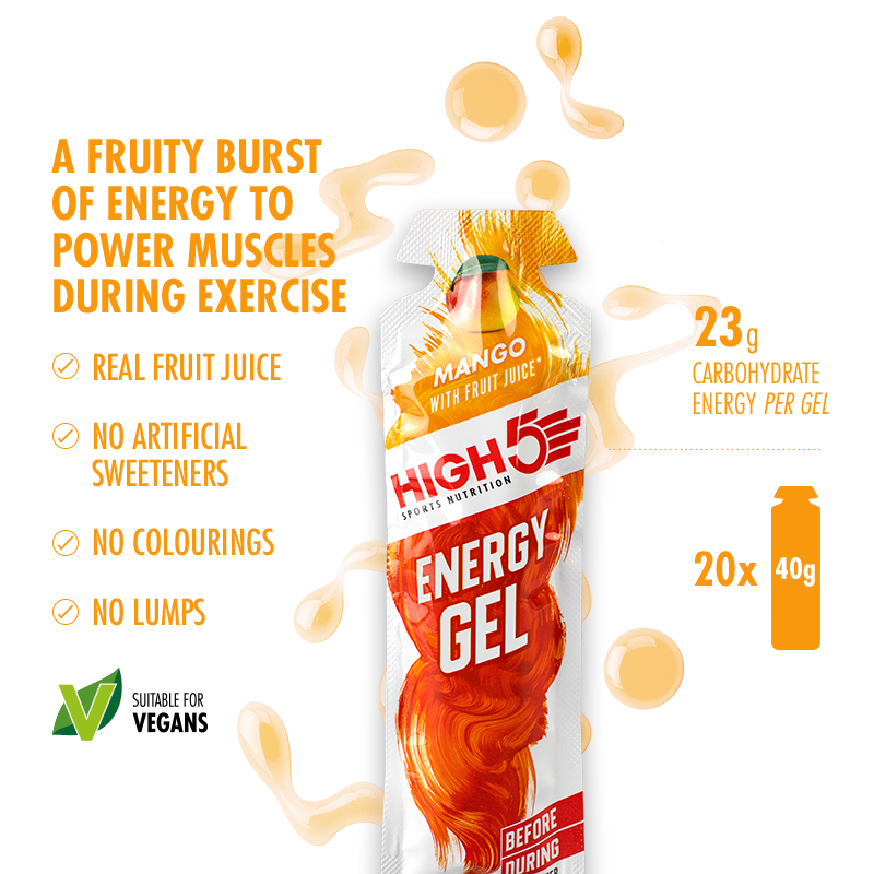 High 5 Energy Gel | Mango