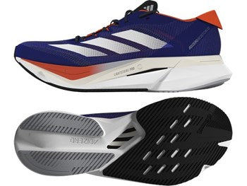 Adizero Boston 12 M | Lucid Blue/White/Impact Orange