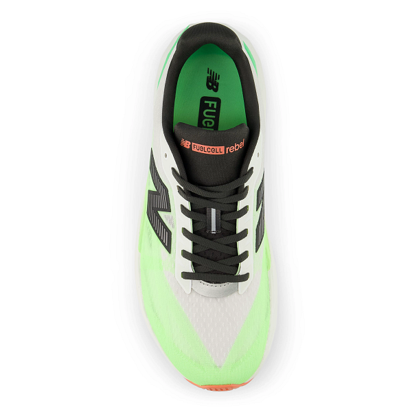 New Balance Fuel Cell Rebel v5 M | White/Mint Flash