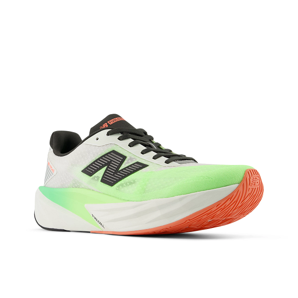 New Balance Fuel Cell Rebel v5 M | White/Mint Flash
