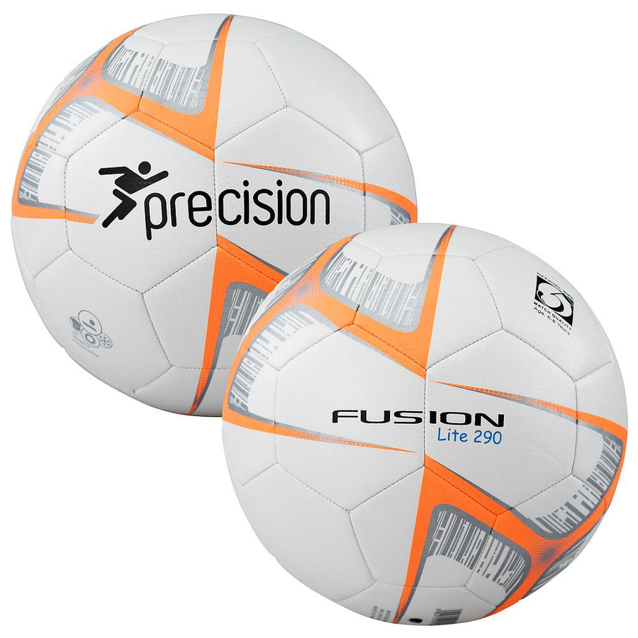 Precision Fusion Lite Ball 290g - White/Fluo Orange/Black