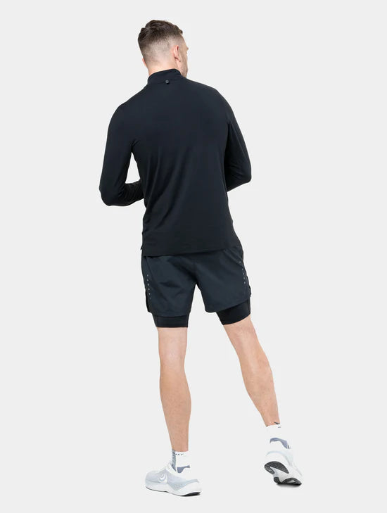 Ron Hill Core Thermal 1/2 Zip Mens | Black