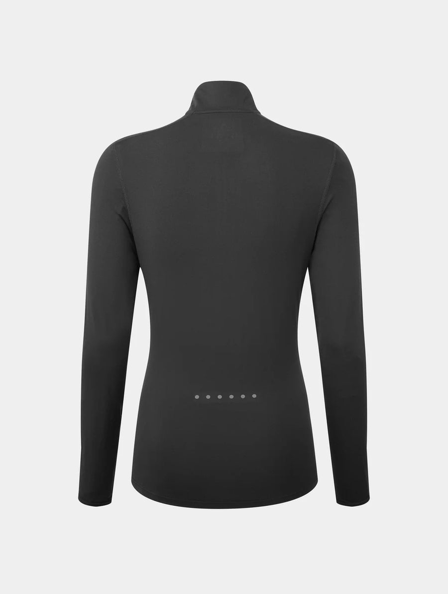 Ron Hill Core Thermal 1/2 Zip Top Wms | Black