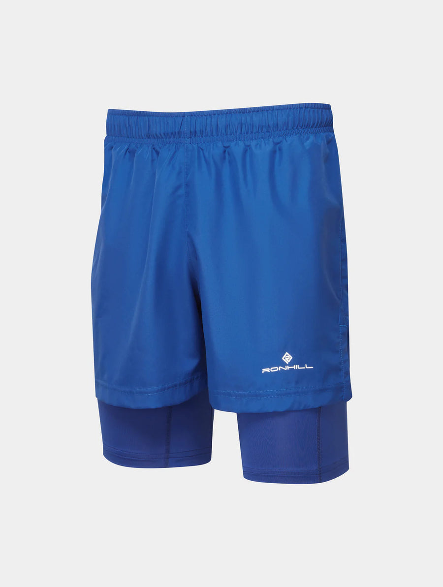 Ron Hill Core Twin Short Mens | Dark Cobalt