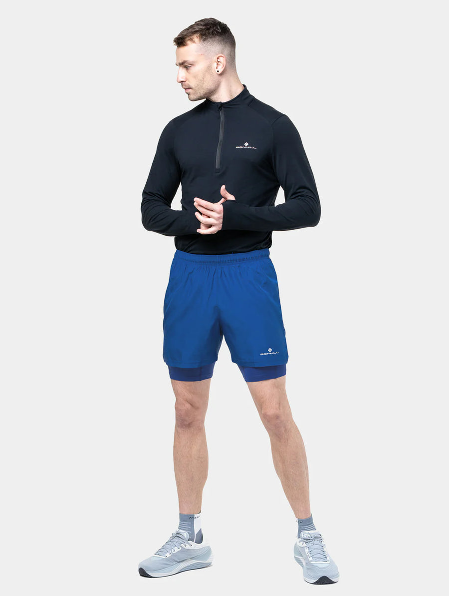 Ron Hill Core Twin Short Mens | Dark Cobalt