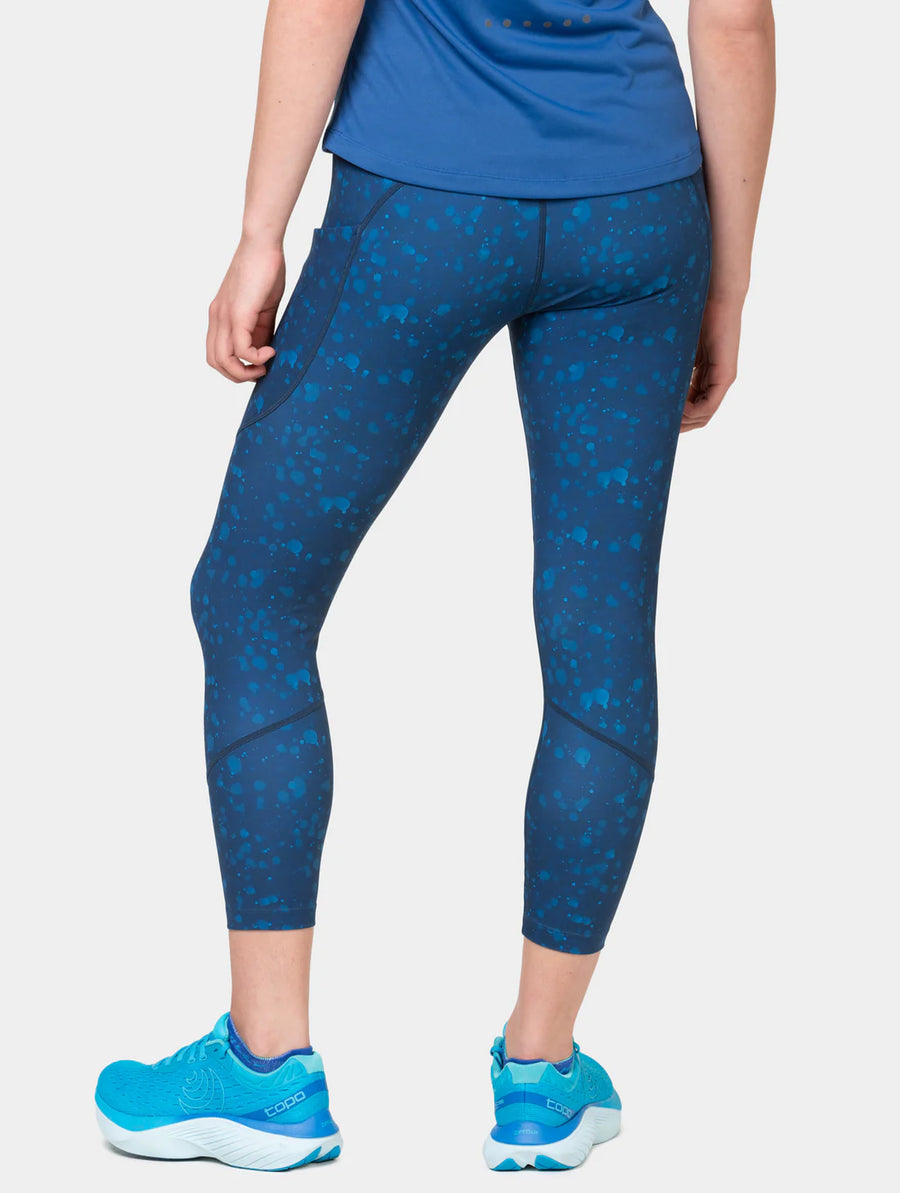 RH Tech Crop Tight | Tidal Raindrops