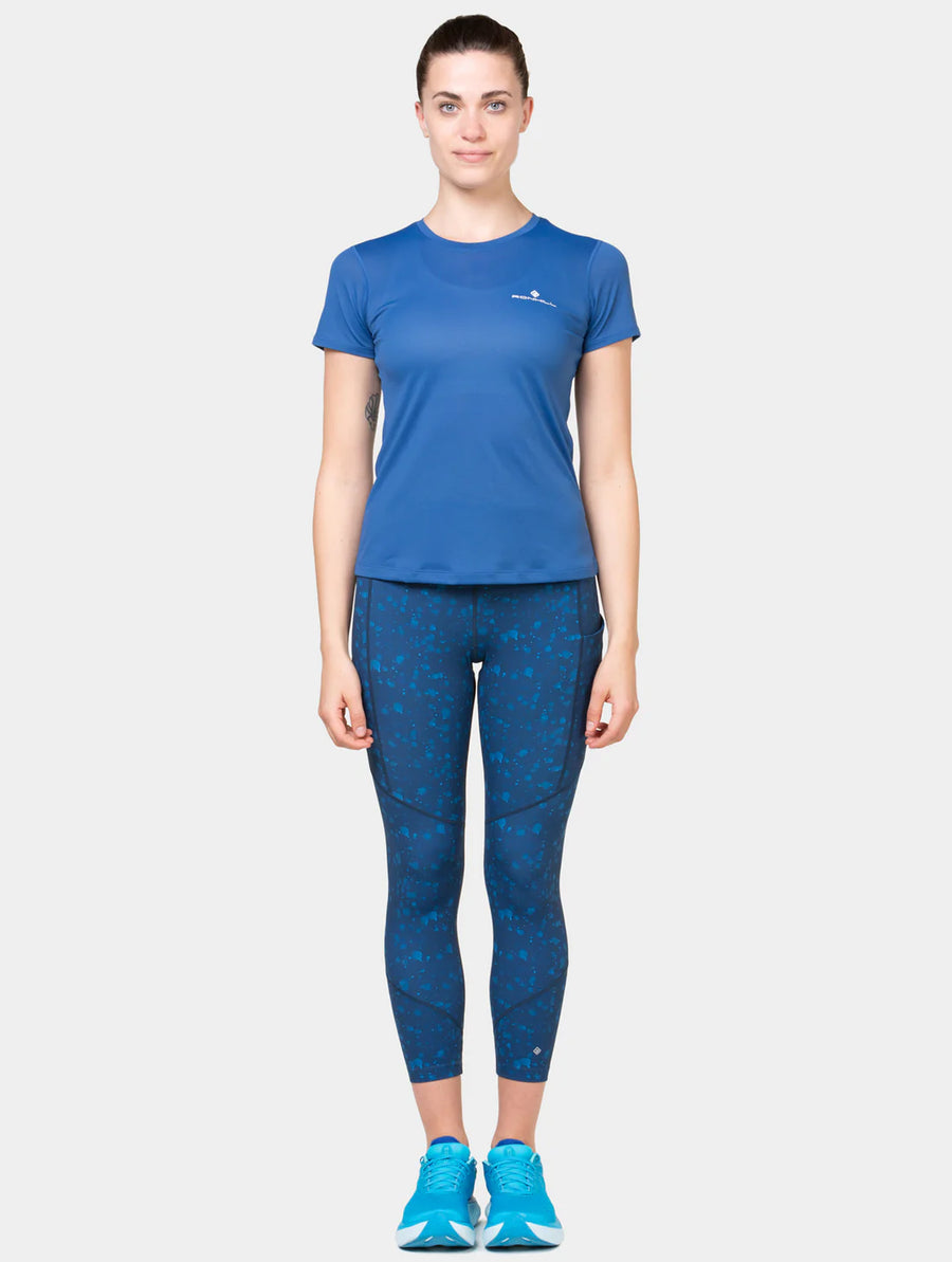 RH Tech Crop Tight | Tidal Raindrops