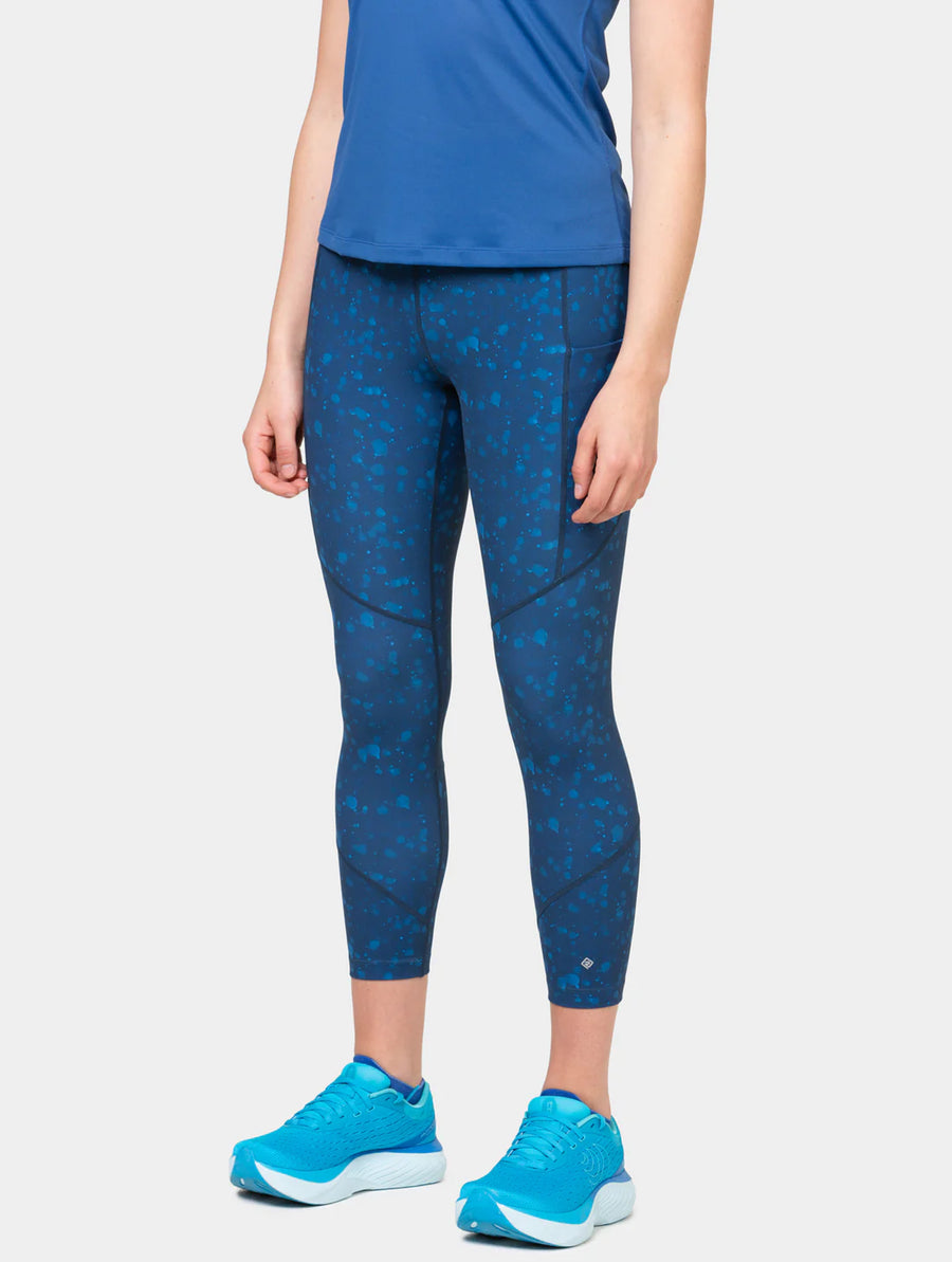 RH Tech Crop Tight | Tidal Raindrops