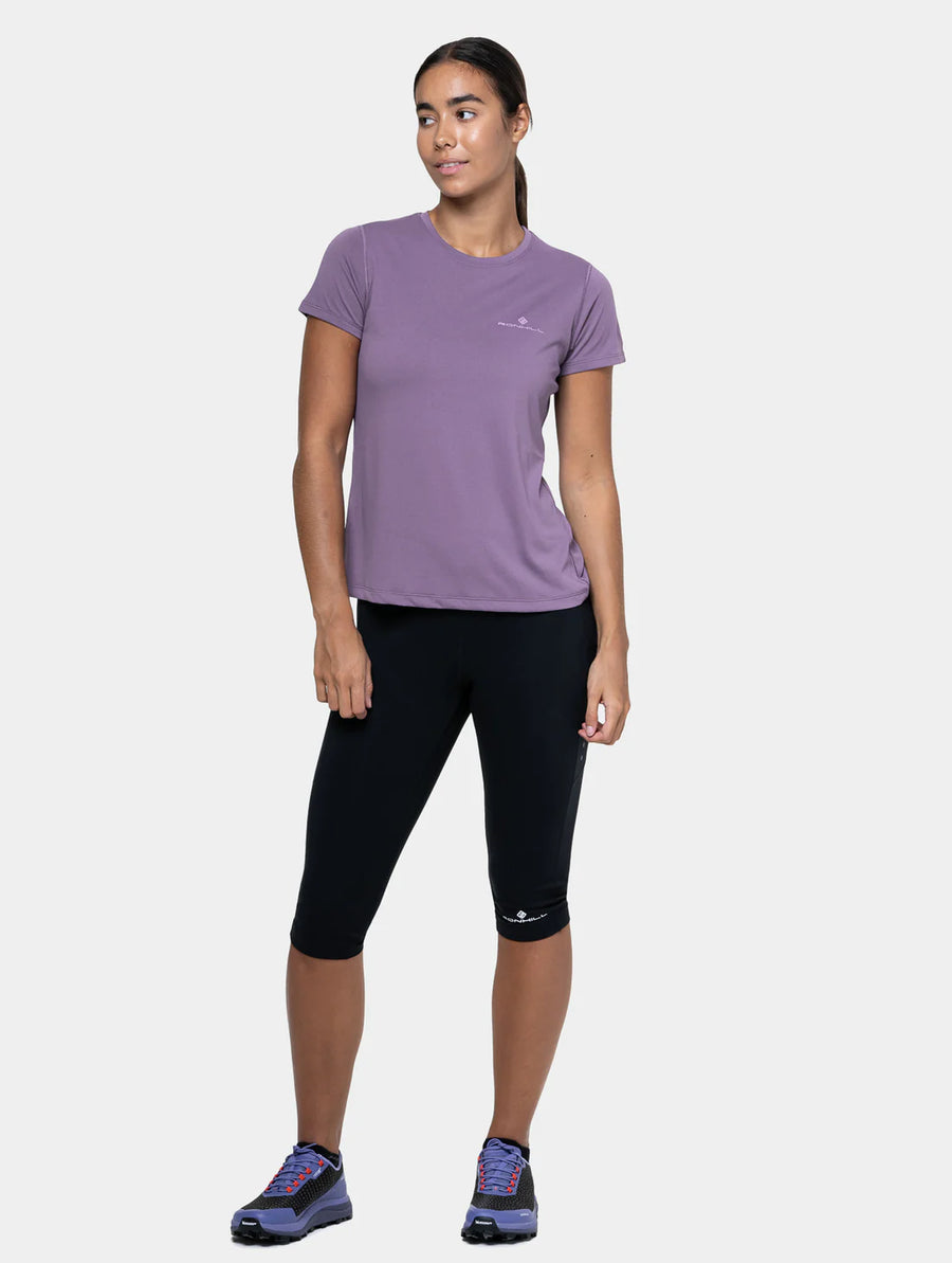 Ron Hill Core S/S Tee Wms | Dark Iris/Iris