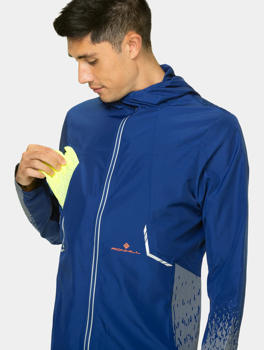 Ron Hill Tech Reflect Jacket M | Ocean/Reflect