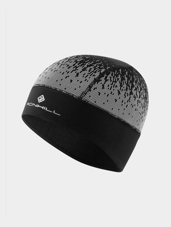 Ron Hill Reflect Beanie | Black/Reflect