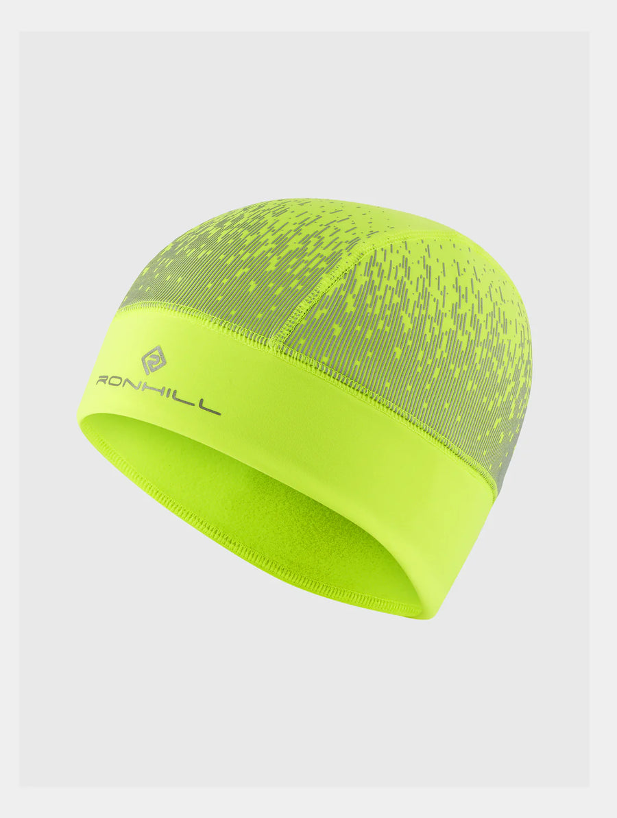 Ron Hill Reflect Beanie | Fluo Yellow/Reflect