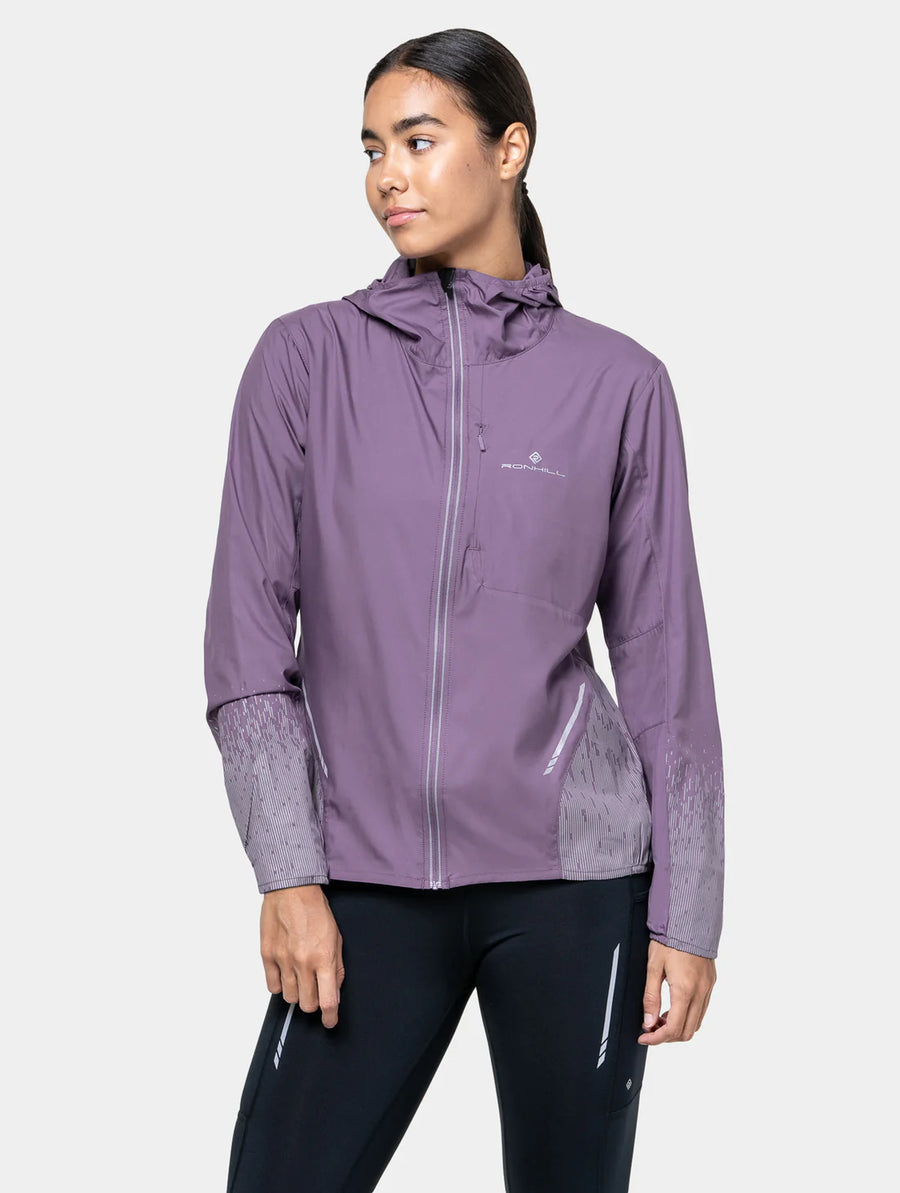 Ron Hill Tech Reflect Jacket Wms | Dark Iris/Reflect
