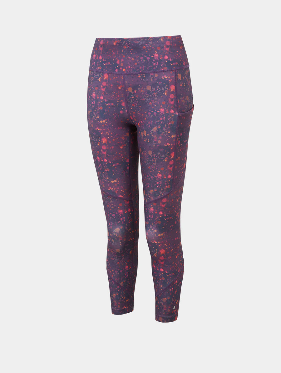 RH Tech Crop Tight | Damson Raindrops