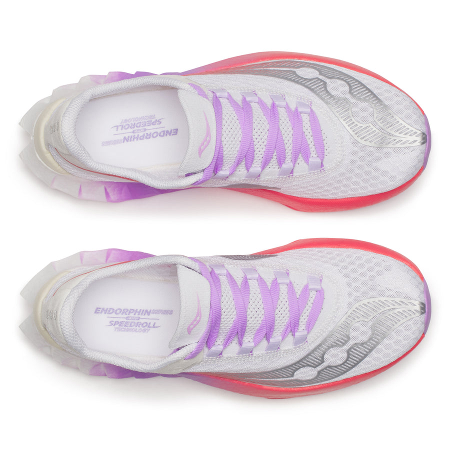 Saucony Endorphin Pro 4 Wms | White/Crocus
