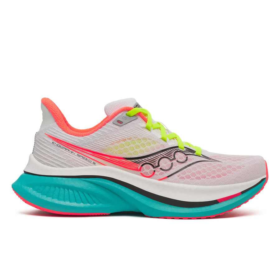 Saucony Endorphin Speed 5 Wms | White/Mutant
