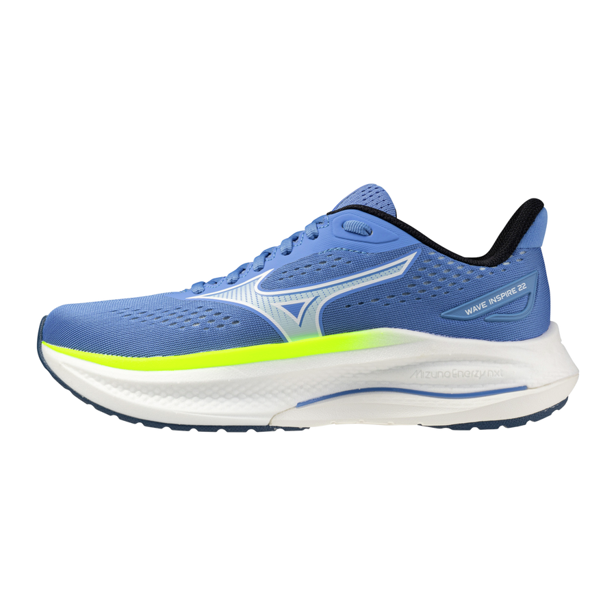 Mizuno Wave Inspire 22 Wms | Ultramarine/White/Lightning Yellow