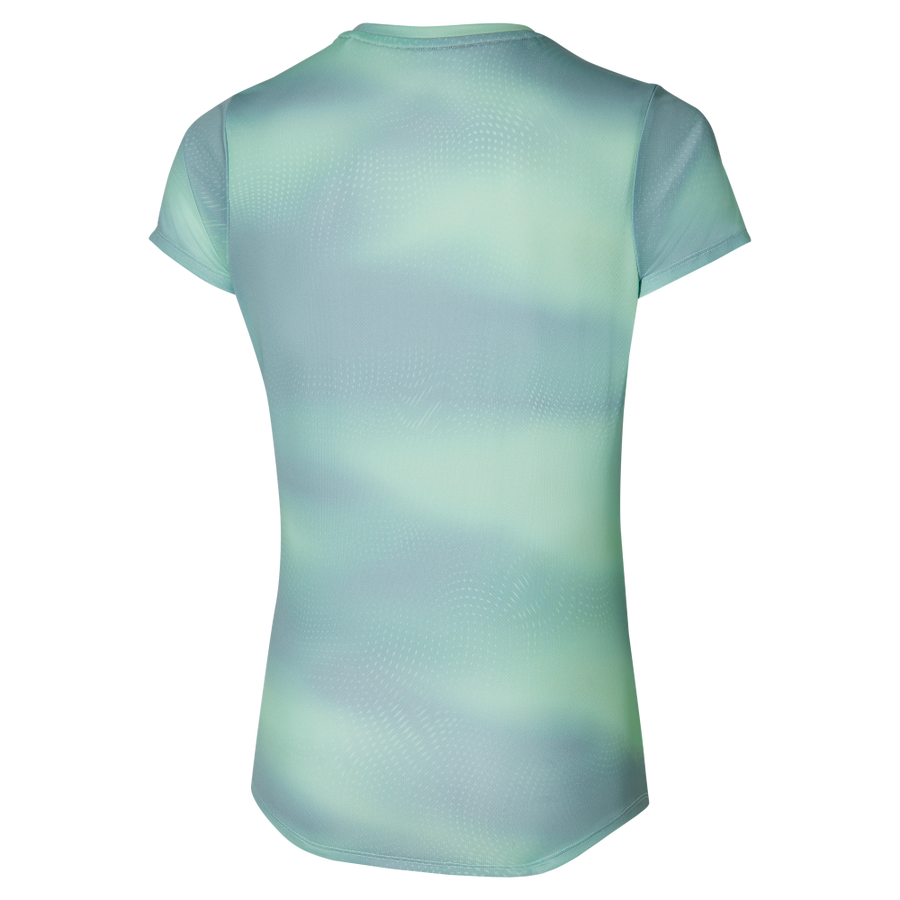 Mizuno Core Graphic Tee W | Flash Mint