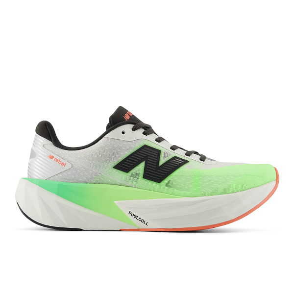 New Balance Fuel Cell Rebel v5 W | White/Mint Flash